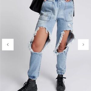 One Teaspoon mid rise tracker jogger jean